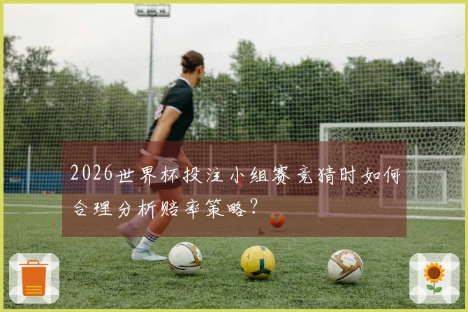 2026世界杯投注小组赛竞猜时如何合理分析赔率策略？