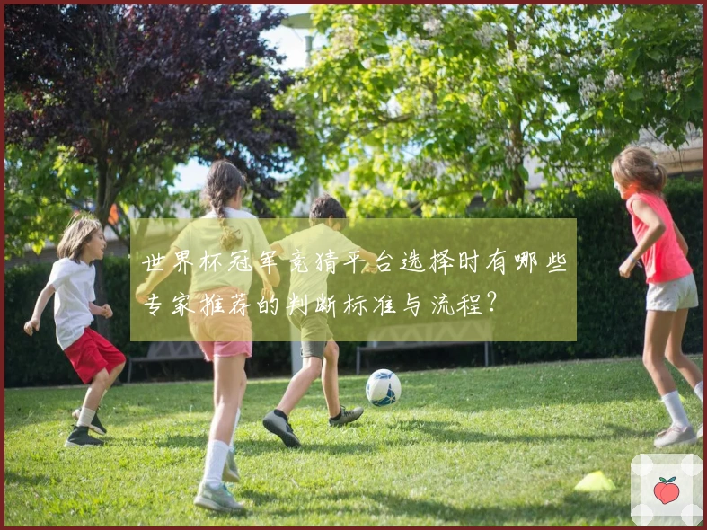 世界杯冠军竞猜平台选择时有哪些专家推荐的判断标准与流程？
