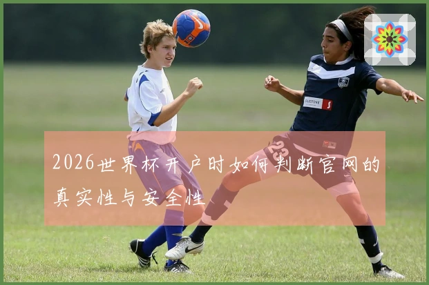 2026世界杯开户时如何判断官网的真实性与安全性