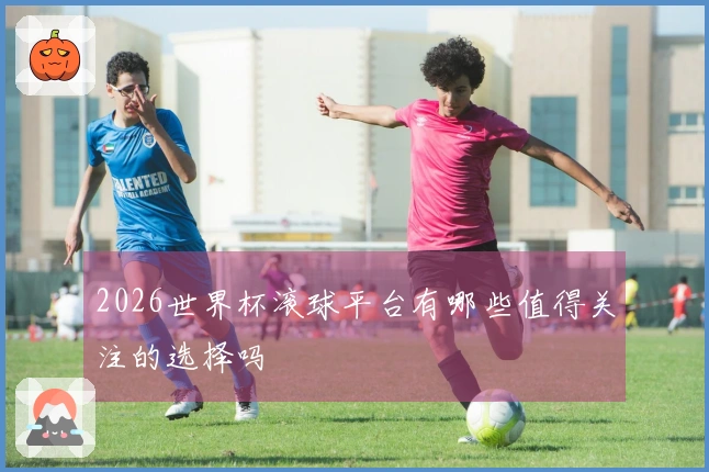 2026世界杯滚球平台有哪些值得关注的选择吗